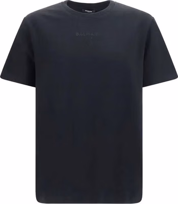 Black Cotton T-Shirt