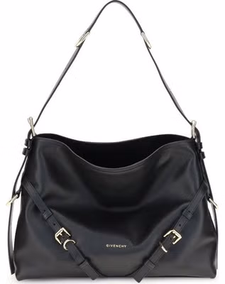 Black Calf Leather Bos Taurus Handbag