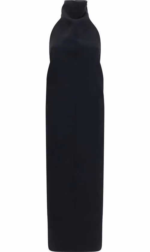 Khaite Black Polyester Cocktail Dress