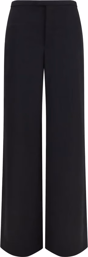 Gucci Black Wool Oves Aries Casual Pants