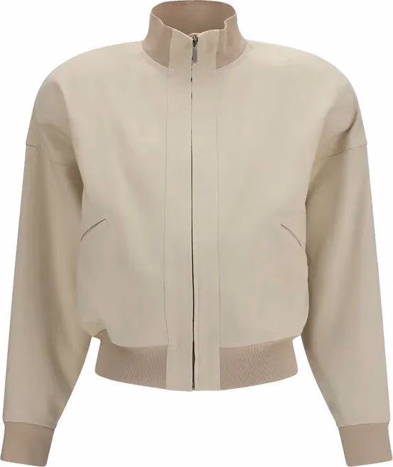 Gucci Beige Cotton Bomber