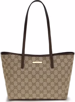 Beige Polyester Handbag