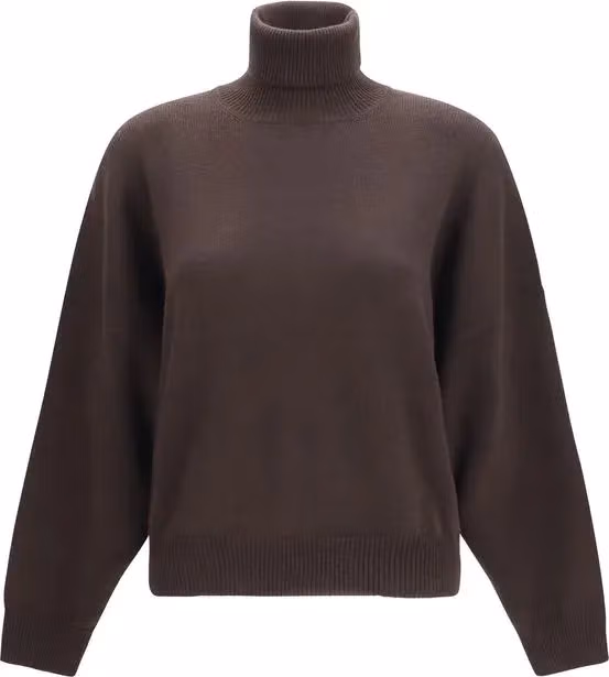 Brunello Cucinelli Brown Cashmere Turtleneck
