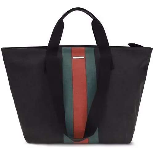 Gucci Black Cotton Shoulder Bag