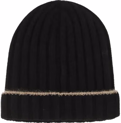 Black Cashmere Beanie