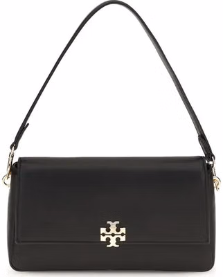 Black Calf Leather Bos Taurus Shoulder Bag
