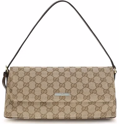 Brown Polyester Handbag