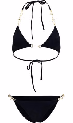 Black Polyamide Bikini