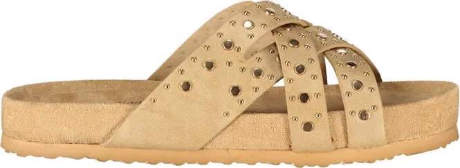 Laura Biagiotti Beige Polyurethane Womens Sandal