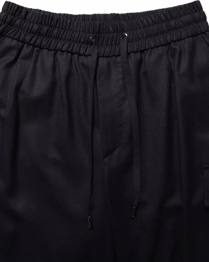 Dolce & Gabbana Black Mid Waist Cargo Jogger Sweatpants Pants