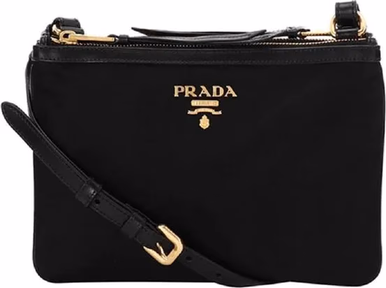 Prada Black Nylon Crossbody Bag