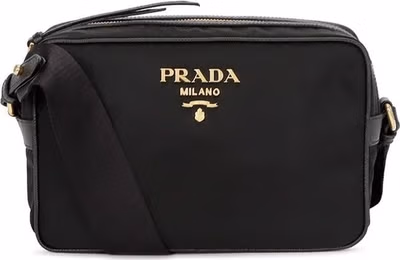 Black Nylon Shoulder Bag