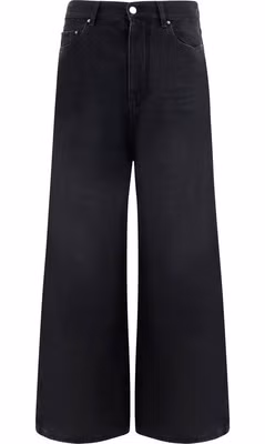 Black Cotton Jeans Denim