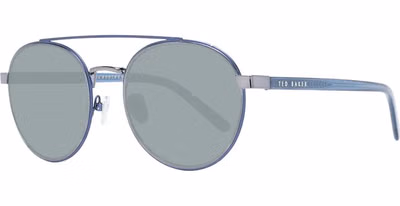 Blue Metal Sunglasses