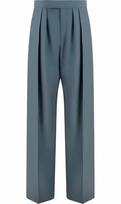 Bicolor Wool Oves Aries Dress Pants