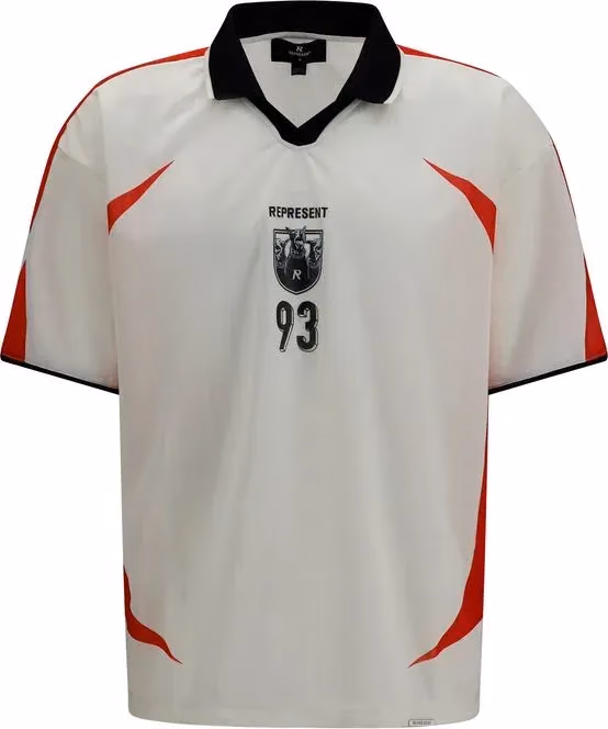 Represent White Polyester T-Shirt