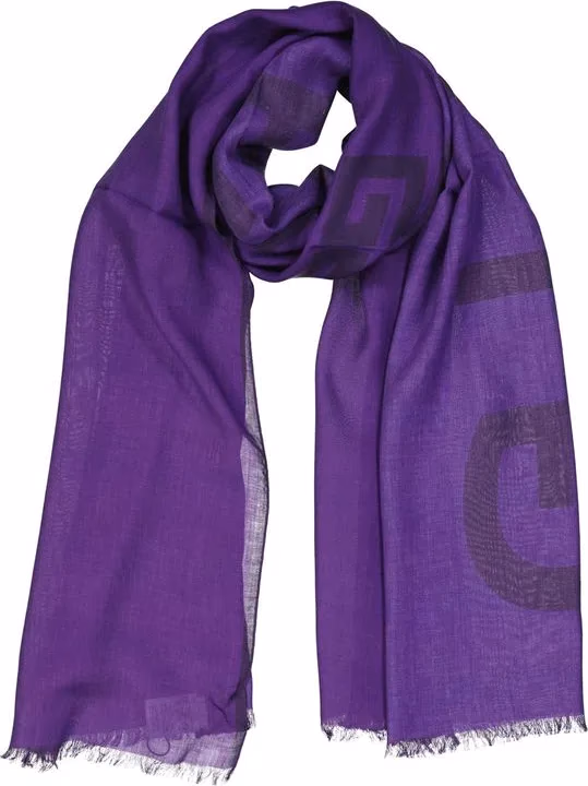 Givenchy Purple Cashmere Foulard
