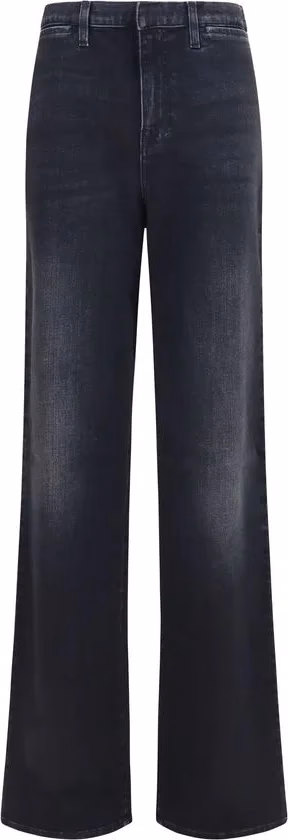 Gucci Black Cotton Straight-Leg Jeans