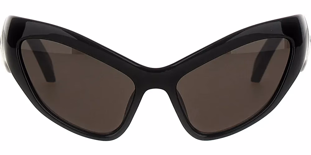 Balenciaga Black Nylon Sunglasses