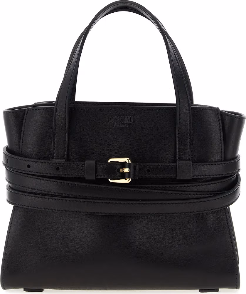 Moschino Black Polyester Handbag