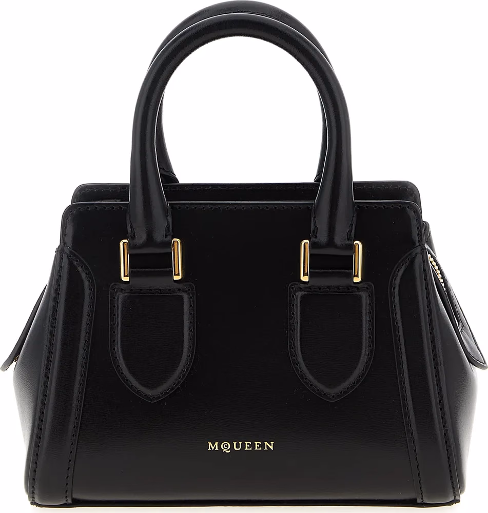 Alexander McQueen Black Calfskin Handbag