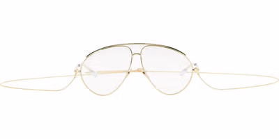 Gold Polyamide Sunglasses