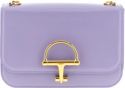 Purple Calfskin Shoulder Bag