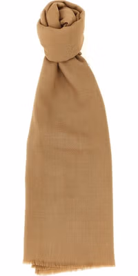 Brown Wool Scarf