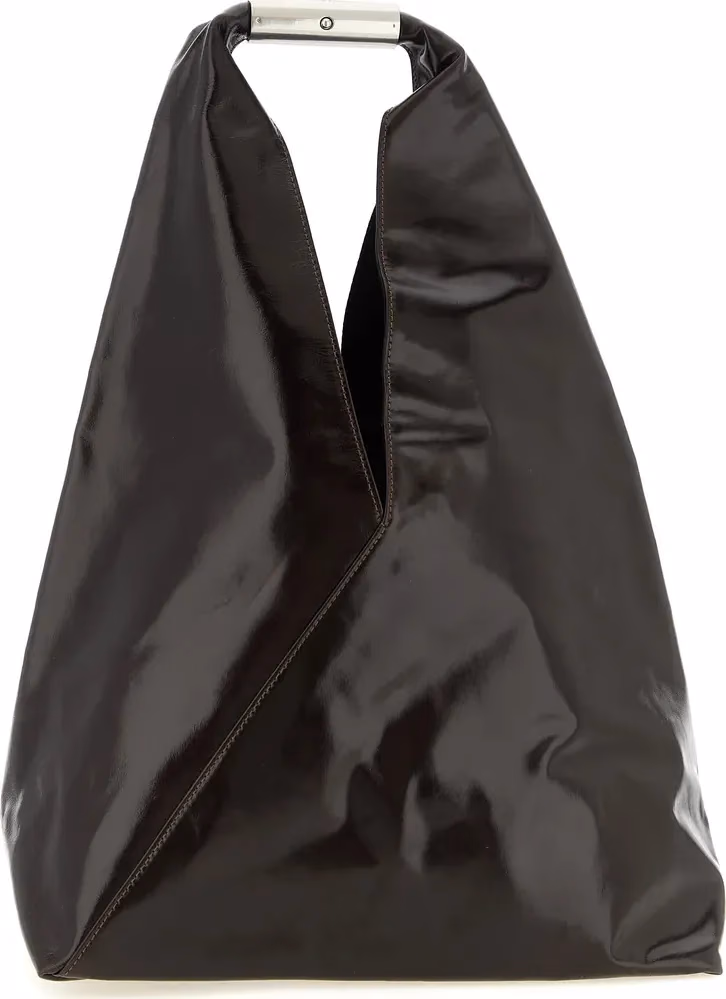 MM6 Maison Margiela Brown Cowhide Handbag