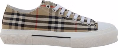 Brown Cotton Sneakers
