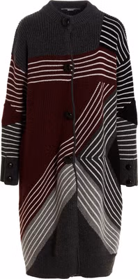 Multicolor Virgin Wool Coat