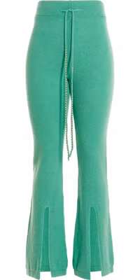 Bicolor Cashmere Casual Pants
