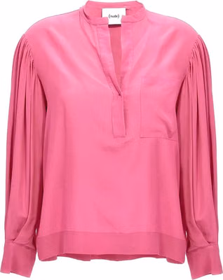 Multicolor Silk Blouse