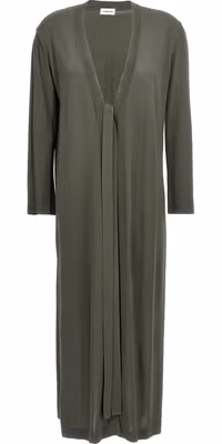 Bicolor Viscose Cardigan