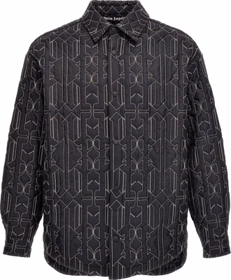 Gray Polyamide Shell Jacket