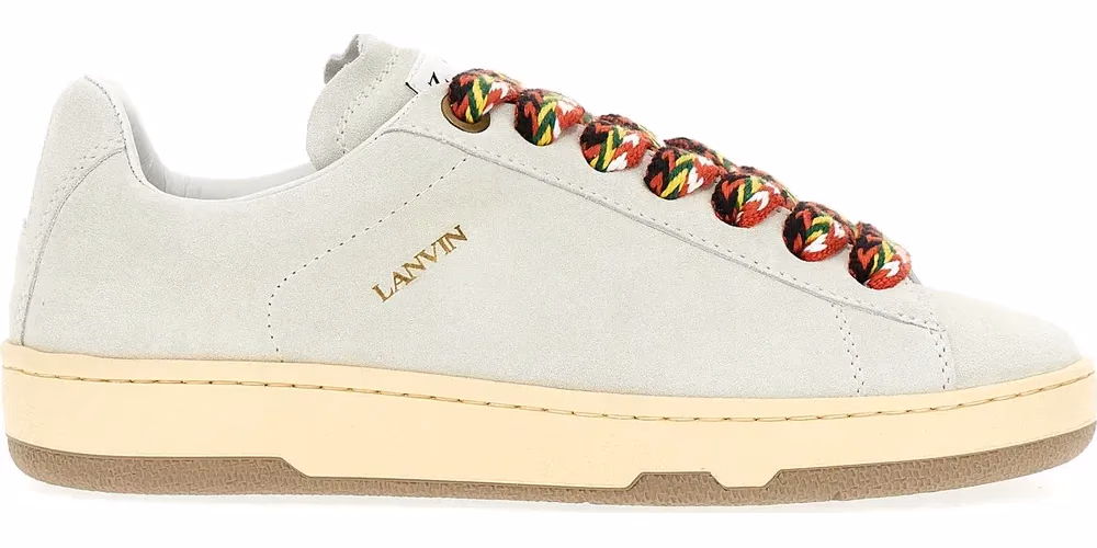 Lanvin White Calfskin Sneakers