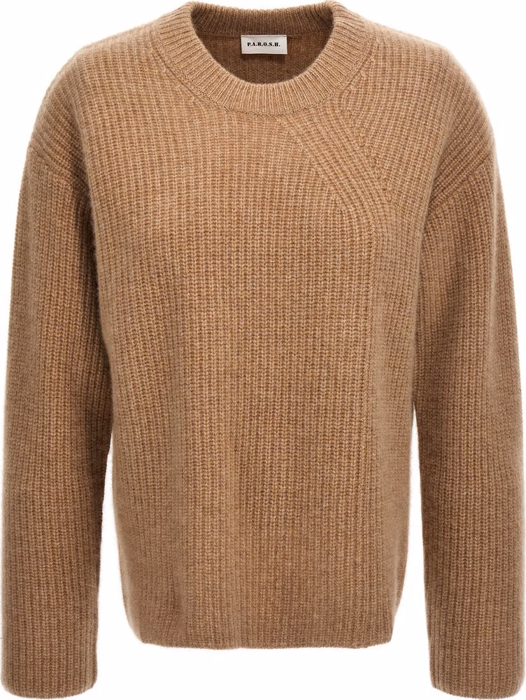 P.A.R.O.S.H. Beige Cashmere Cardigan