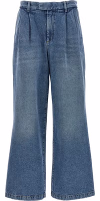 Blue Cotton Jeans Denim