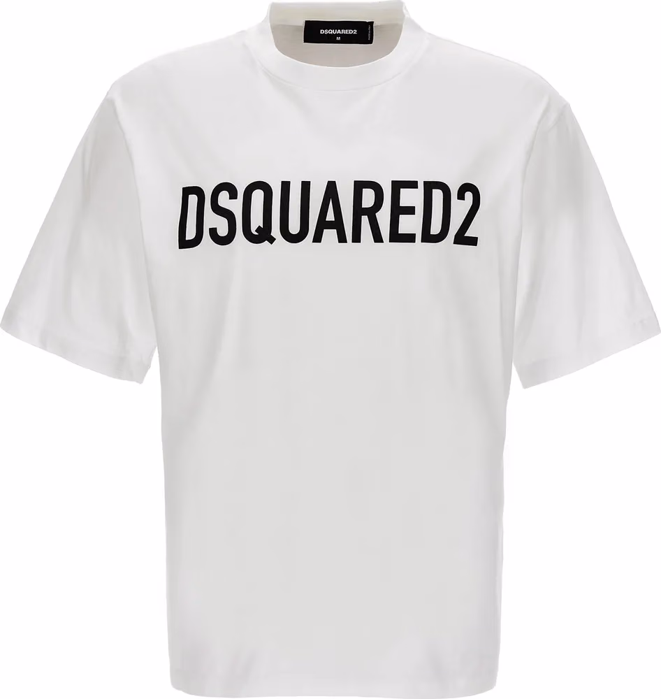 Dsquared² Bicolor Cotton T-Shirt