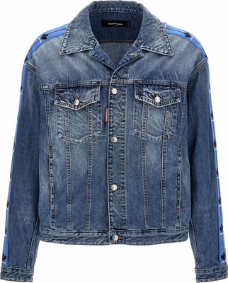 Blue Cotton Denim Jacket