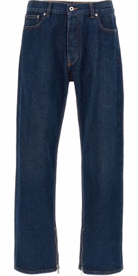 Blue Cotton Jeans Denim