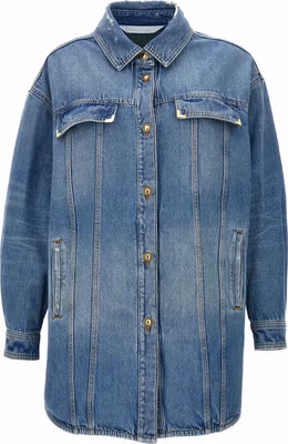 Blue Cotton Denim Jacket