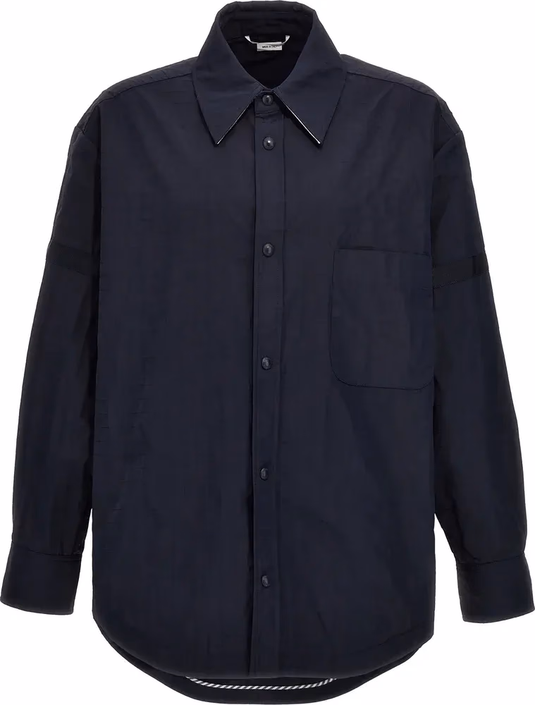 Thom Browne Blue Polyamide Blouse