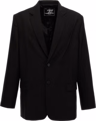 Black Virgin Wool Blazer