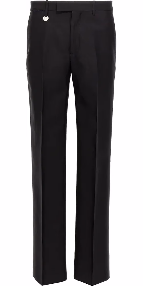 Burberry Black Virgin Wool Dress Pants