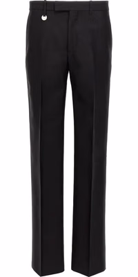 Black Virgin Wool Dress Pants