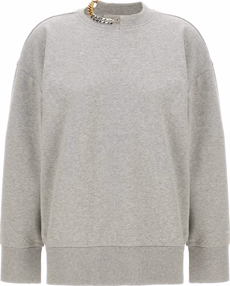 Stella McCartney Gray Cotton Sweatshirt