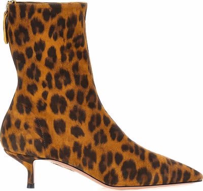 Multicolor Suede Leather Ankle Boots