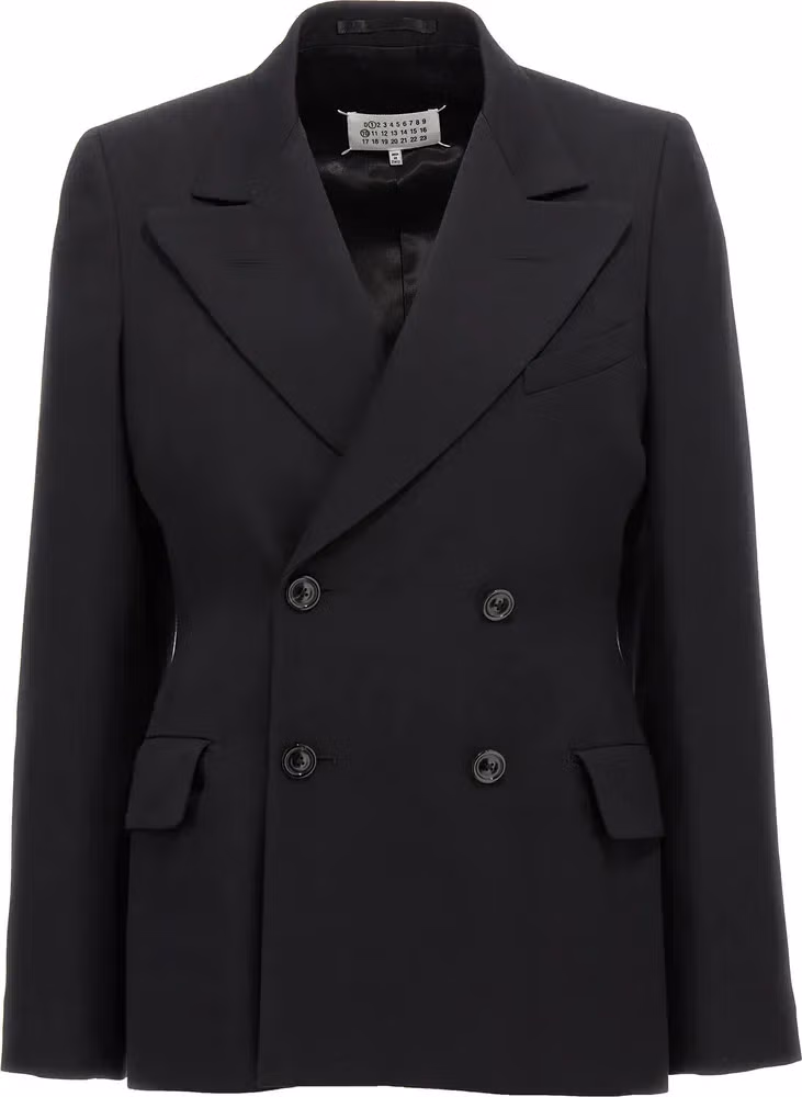 Maison Margiela Black Wool Blazer