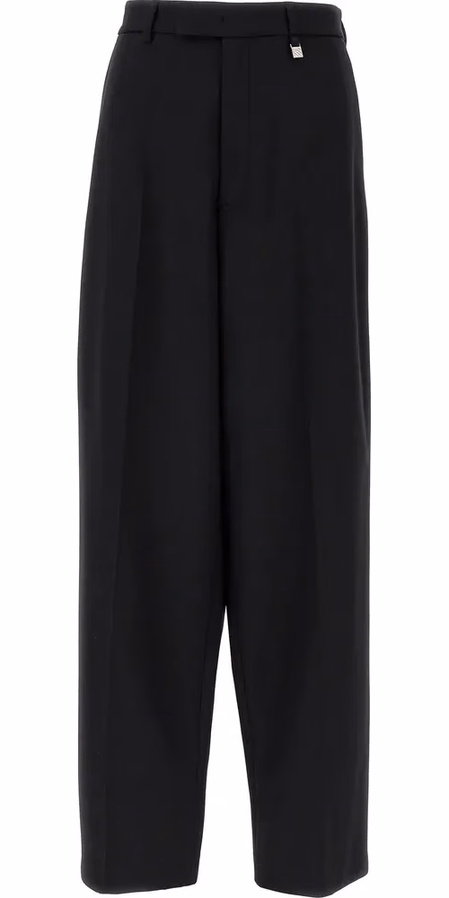 Giuseppe Di Morabito Black Virgin Wool Casual Pants